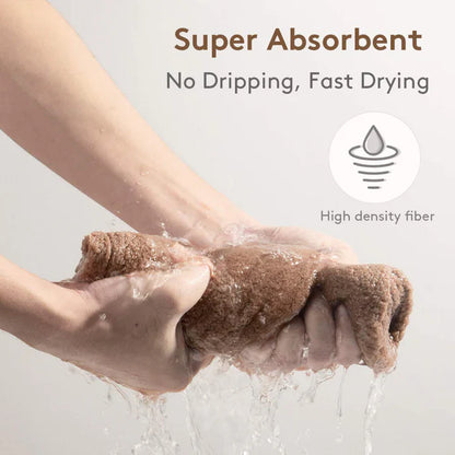 Mikrofiber-hårhandduk-set | 3-pack för snabb torkning