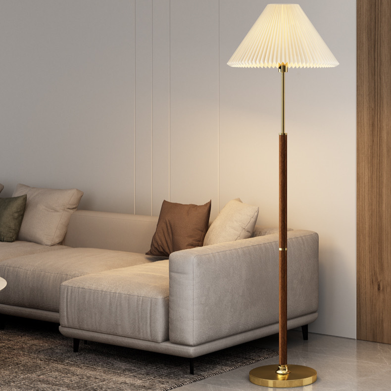 Lunara Shade | Tidlös golvlampa av rispapper i Japandi-stil