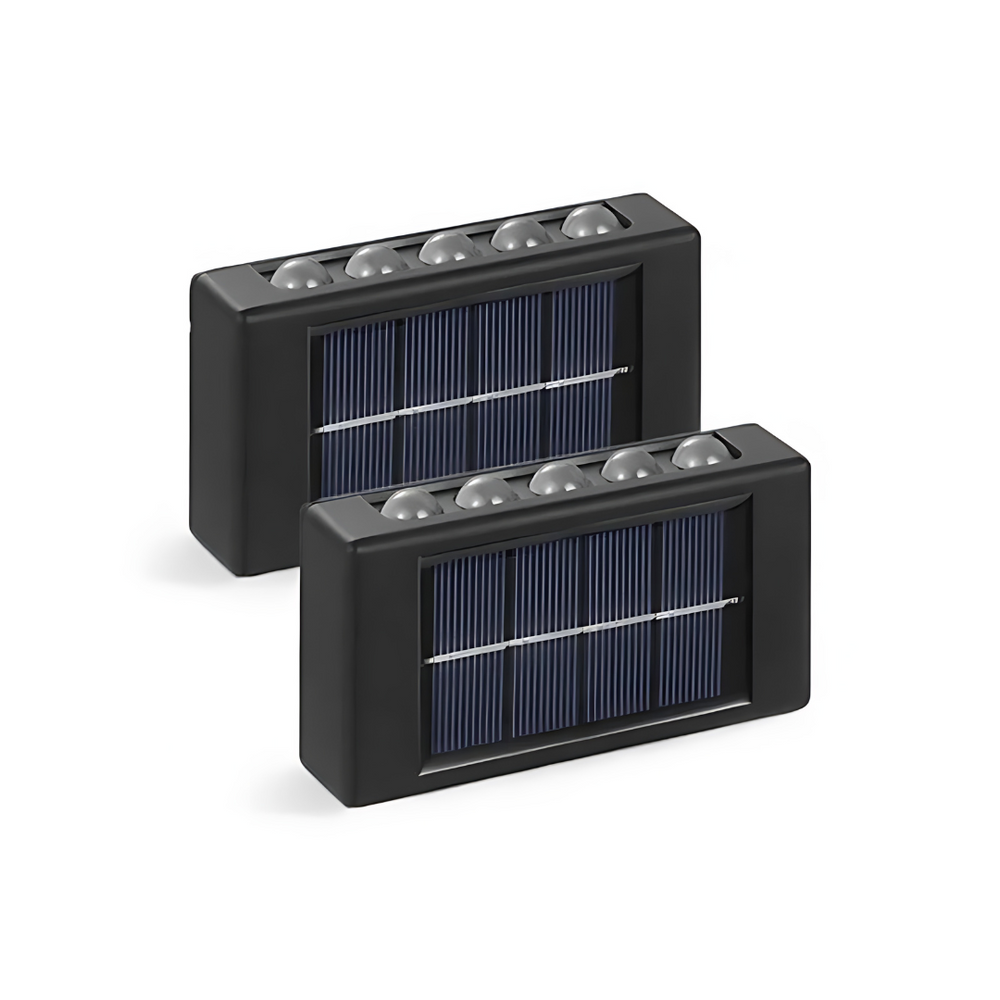 Solgard Beam | Väderbeständig solvägglampa med rörelse sensor &amp; LED-utomhusbelysning
