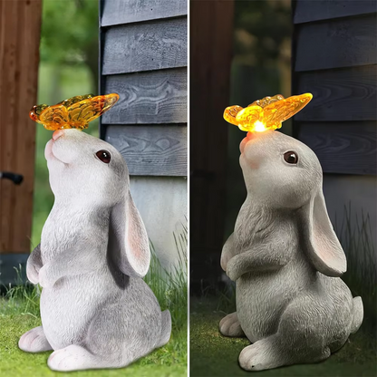 GlowHopper Light - Solarbjörnstaty LED-lampa