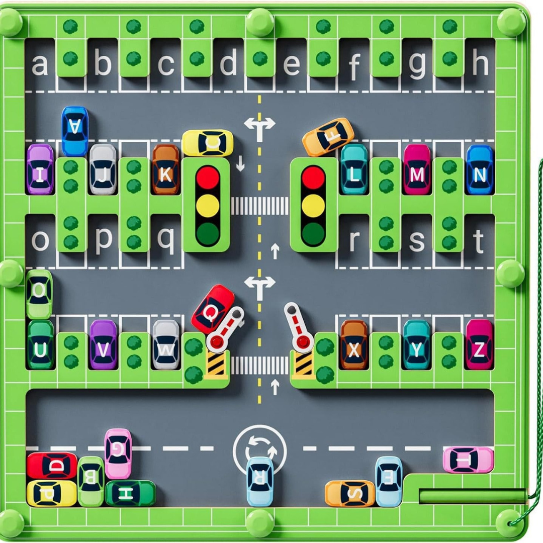 Montessori Magnetiska Labyrinter i Olika Designer