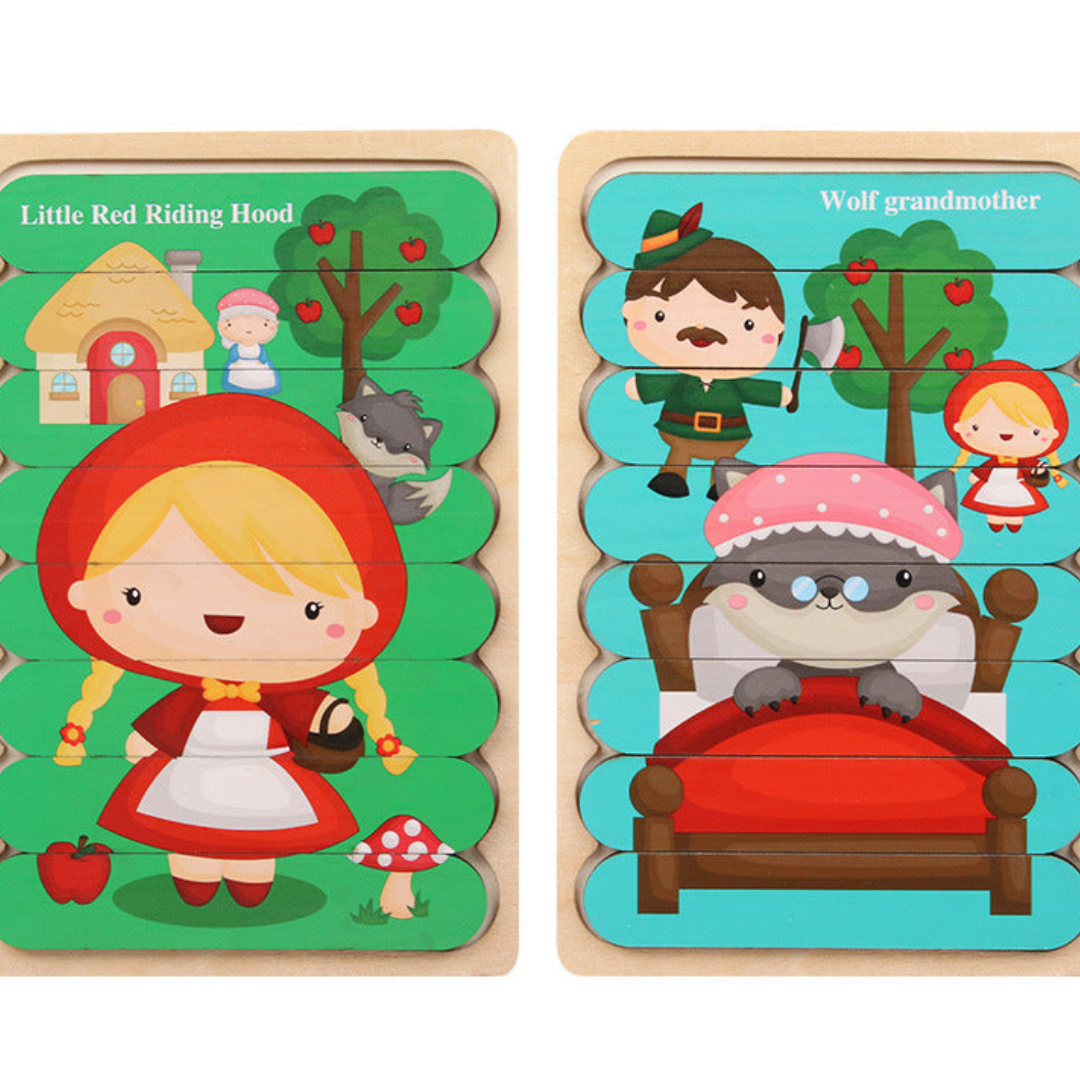 Montessori Trä Pussel