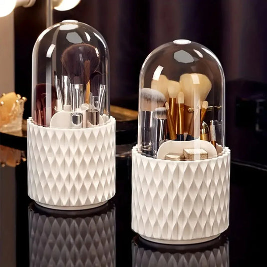 Lyx Make-up Penselhållare med skyddshuva