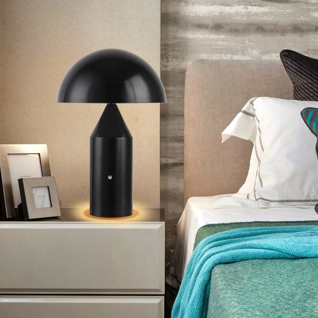 MushroomGlow - USB rechargeable LED lamp with touch control