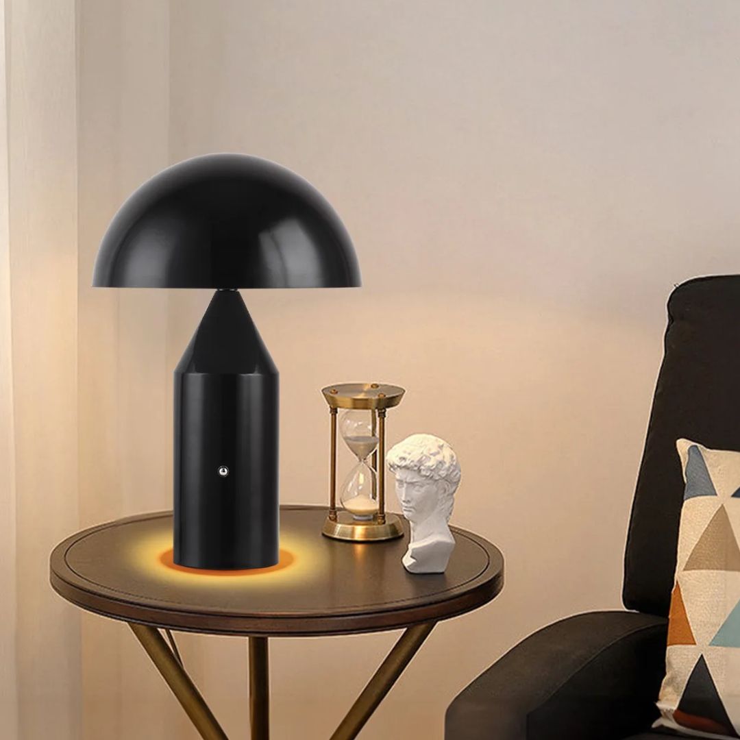 MushroomGlow - USB rechargeable LED lamp with touch control