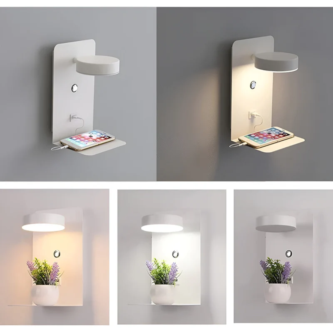 Lunvion Ray | minimalistisk LED-vägglampa för moderna inredningar