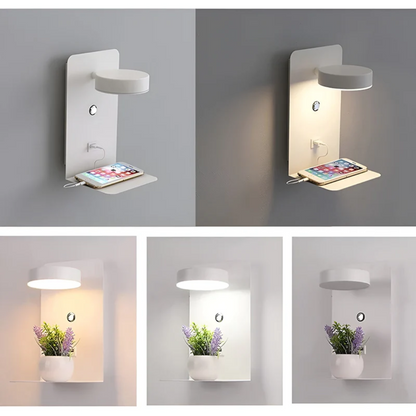 Lunvion Ray | minimalistisk LED-vägglampa för moderna inredningar