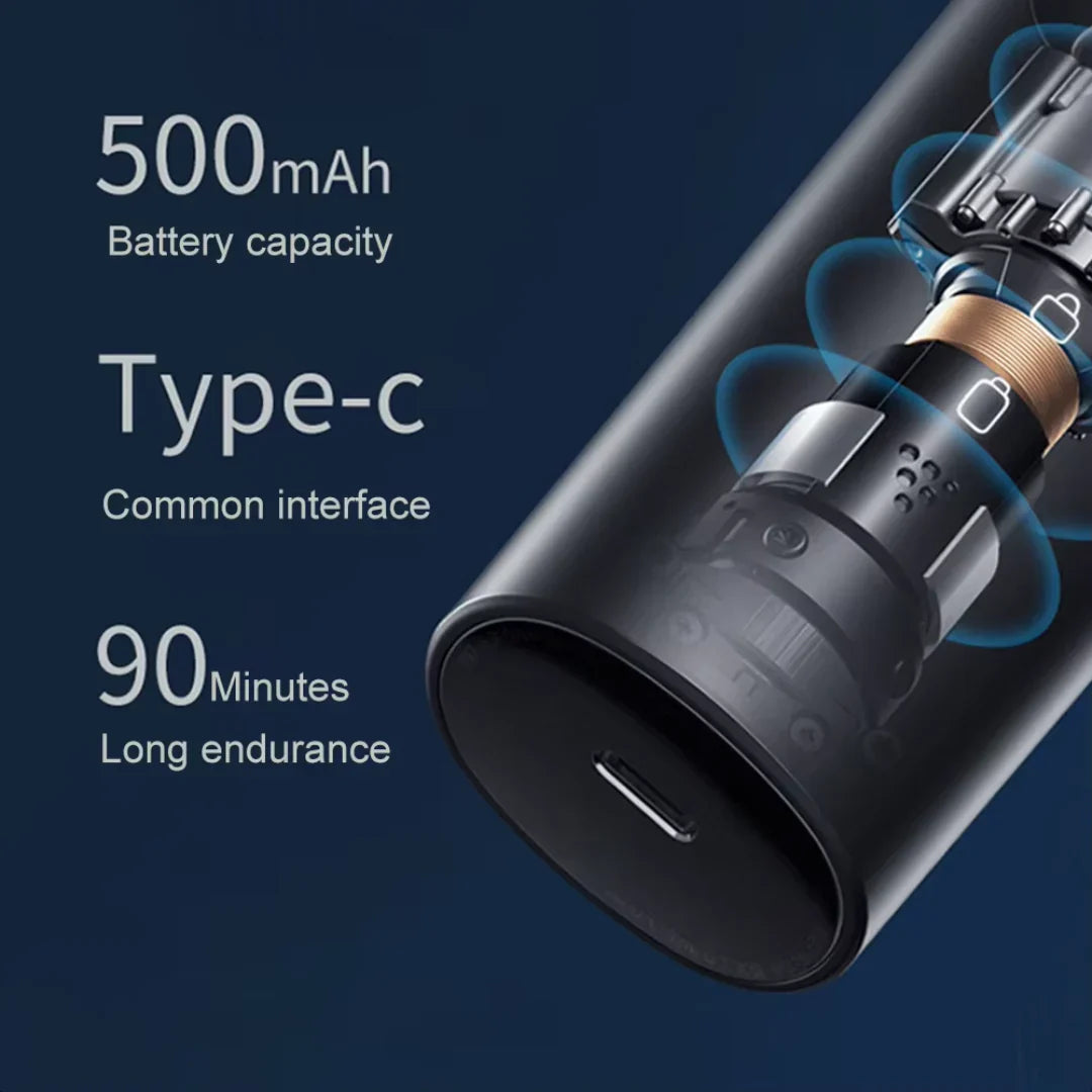 Uppladdningsbar näs- och öronhårstrimmer