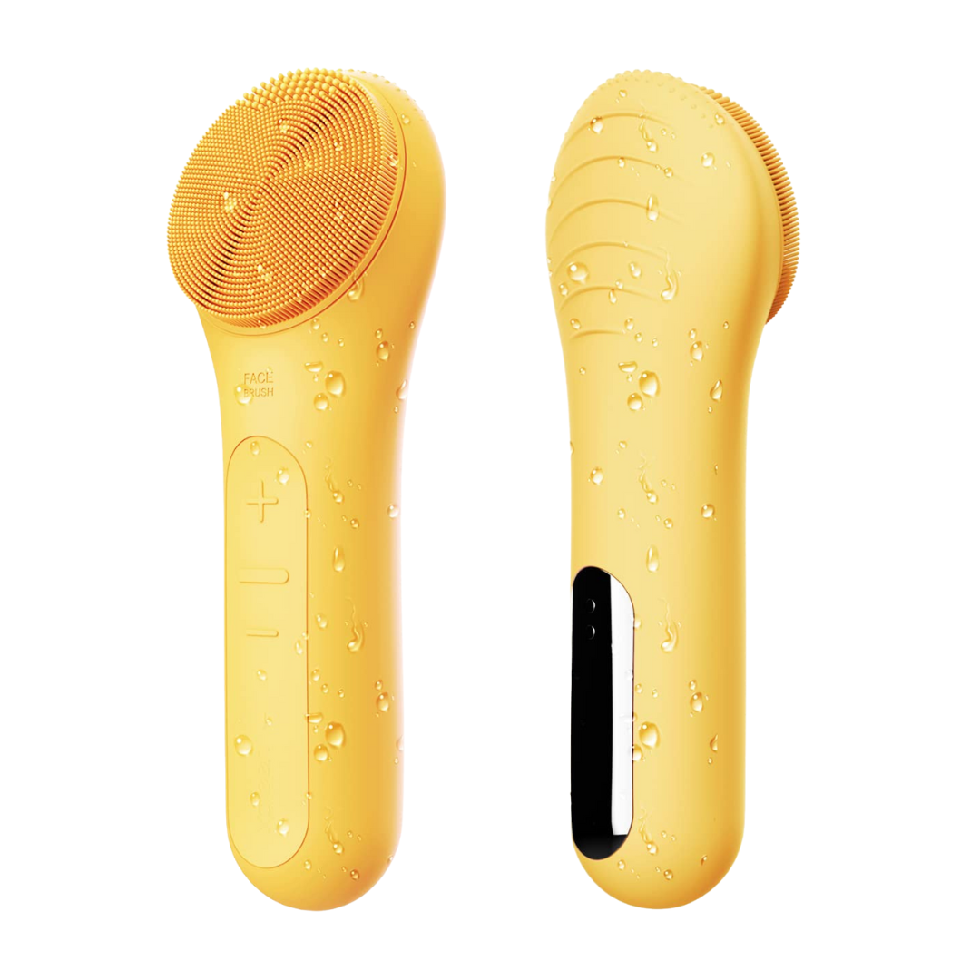 Carvallo GlowSoniq | Vattentät & Återuppladdningsbar | 3-i-1 Peeling, Rengöring & Massage