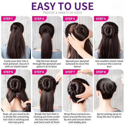 Donut Knutselhjälp Set – 7 Ringar &amp; Tillbehör