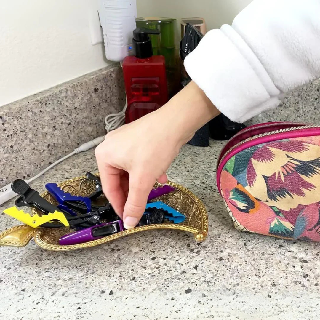 Professionella hårstyling-klämmor