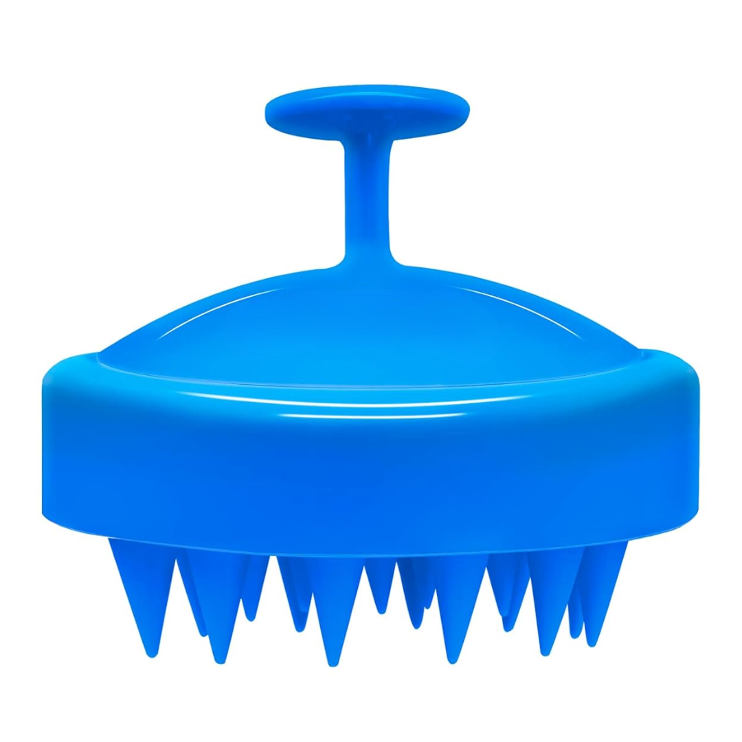 Carvallo Huvudmassageborste Silikon | Främjar Hårväxt & Cirkulation | Anti-Schuppen & Mild Exfolierande