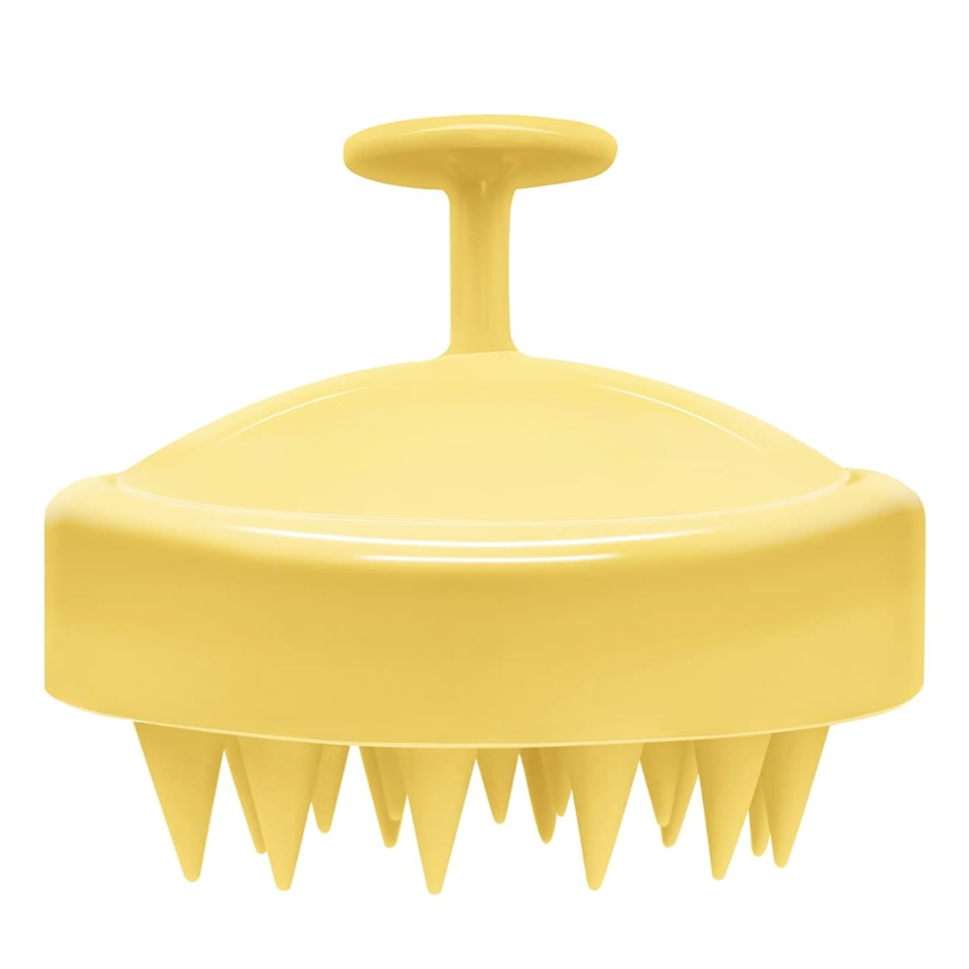 Carvallo Huvudmassageborste Silikon | Främjar Hårväxt & Cirkulation | Anti-Schuppen & Mild Exfolierande