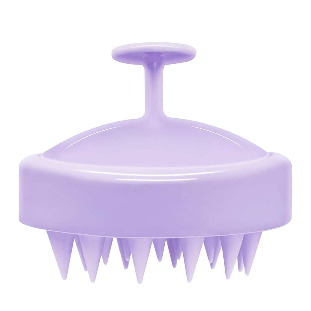 Carvallo Huvudmassageborste Silikon | Främjar Hårväxt & Cirkulation | Anti-Schuppen & Mild Exfolierande