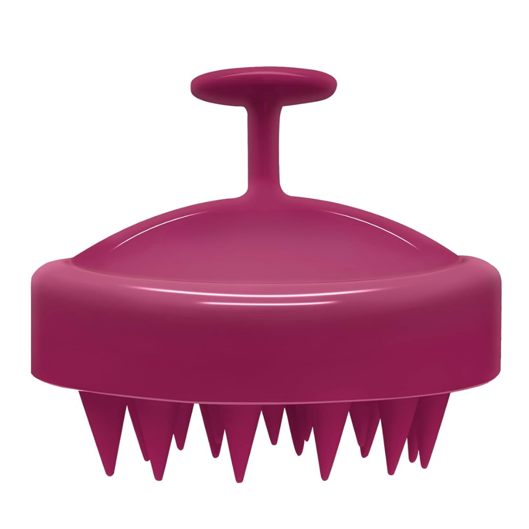 Carvallo Huvudmassageborste Silikon | Främjar Hårväxt & Cirkulation | Anti-Schuppen & Mild Exfolierande