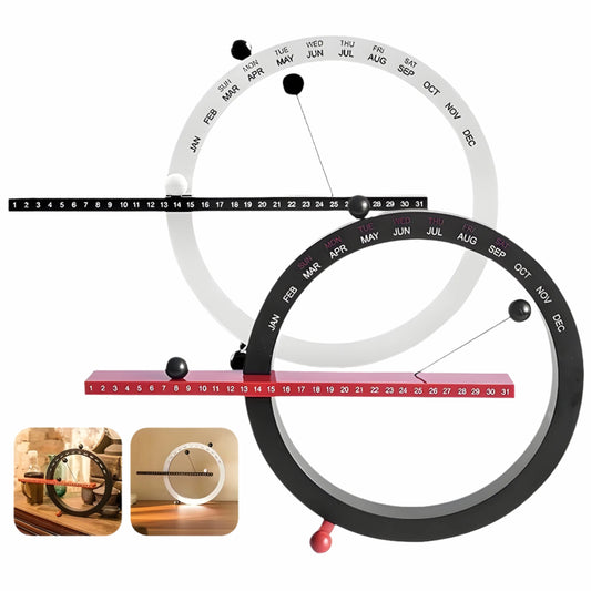 Magnetisk kugur – Kreativ och dekorativ bordsklocka med mjuk design