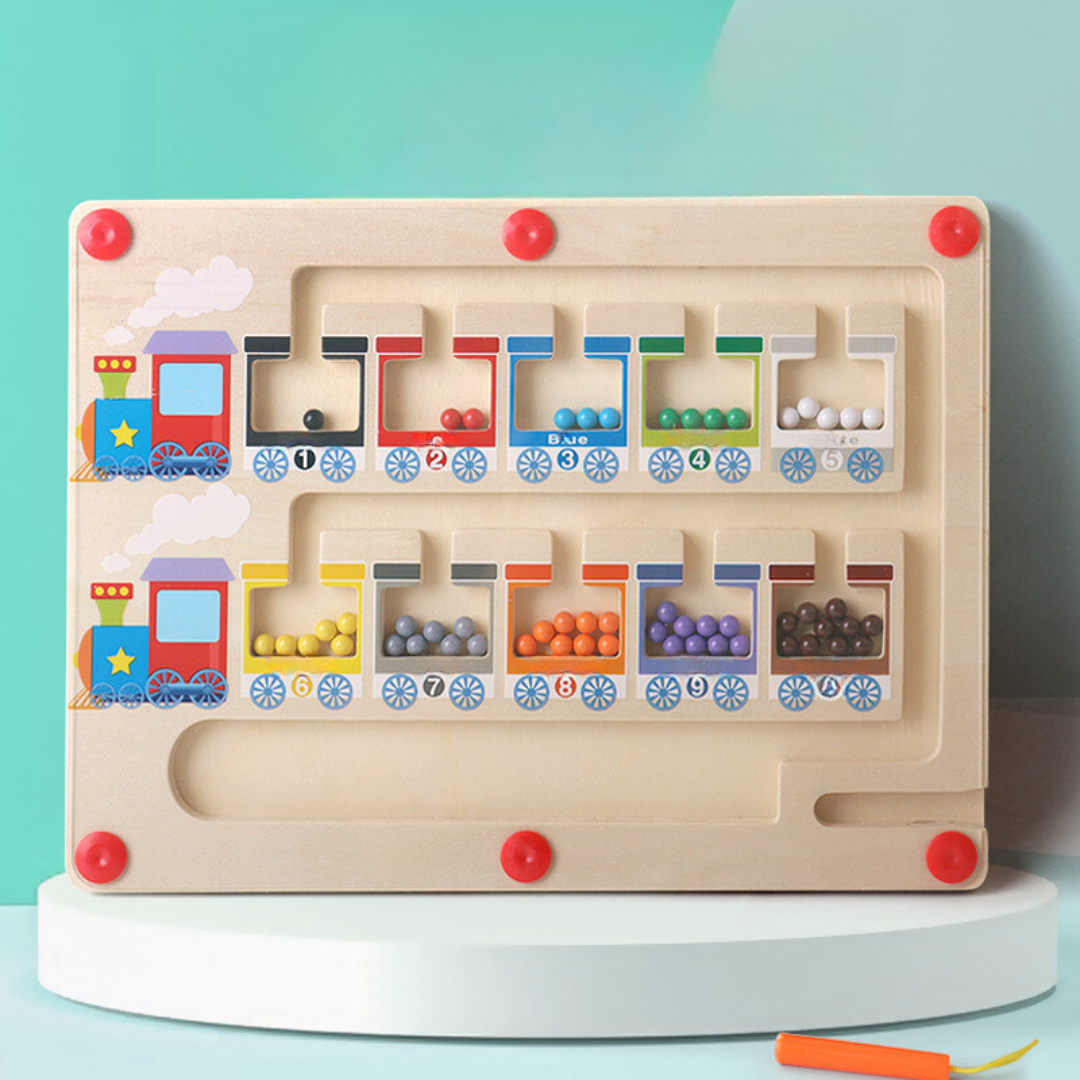 Montessori Magnetiska Labyrinter i Olika Designer