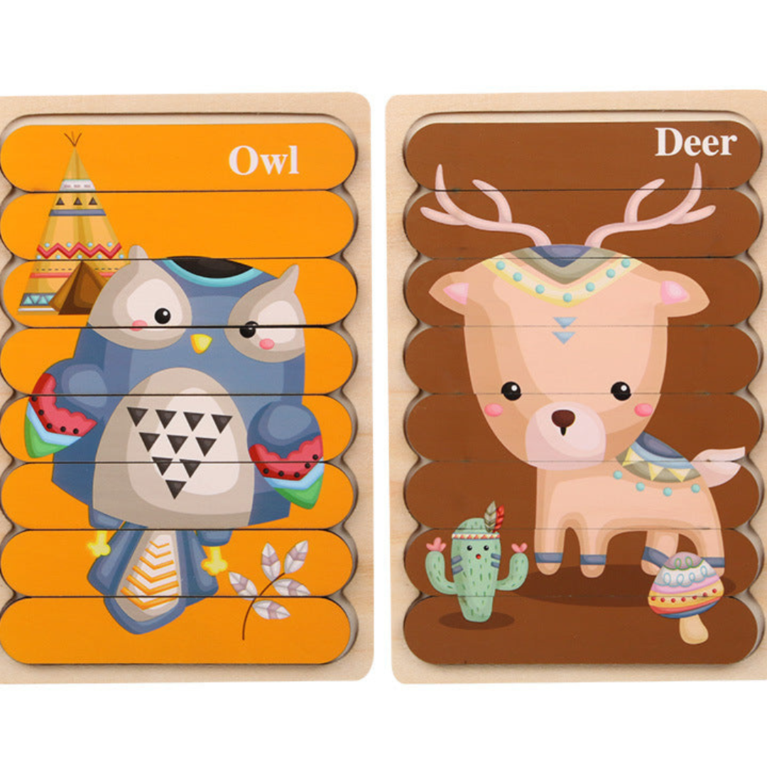 Montessori Trä Pussel