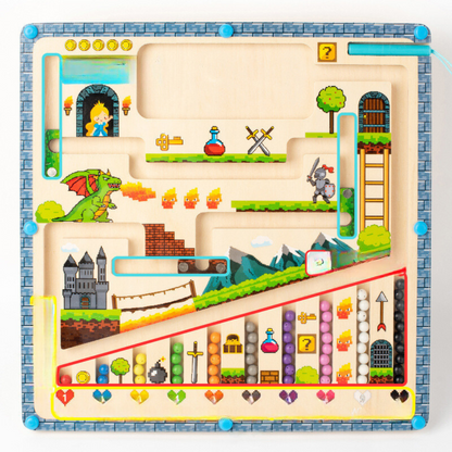 Montessori Magnetiska Labyrinter i Olika Designer