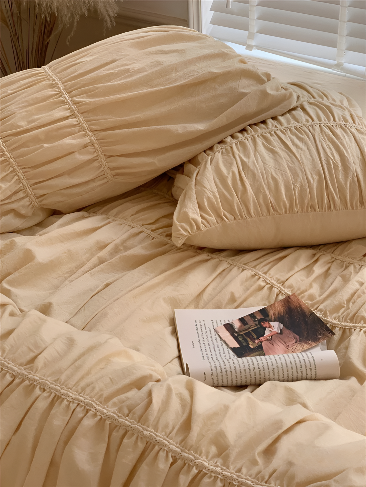 EtherealLuxe Sängkläder - Royal Beige Sängset