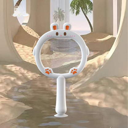 Självlysande badleksak med håv