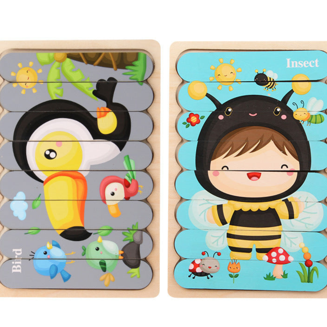 Montessori Trä Pussel