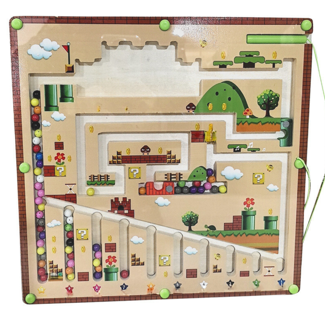 Montessori Magnetiska Labyrinter i Olika Designer