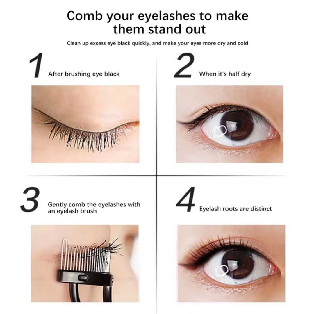 Carvallo Ögonfranskam & Mascara-borstar | Perfekt definition | Klumpfri | Med skyddslock