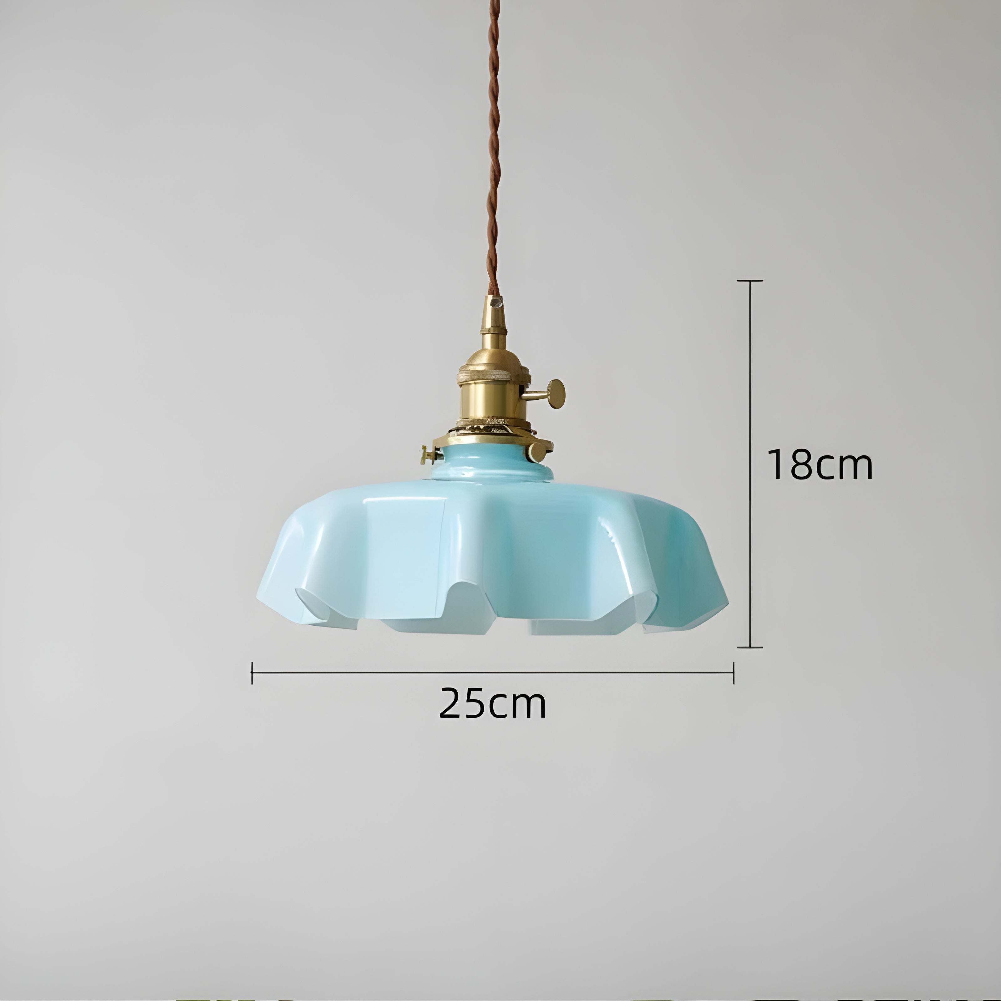 SeineGlow Light - Fransk Retro Pendellampa gjord av Glas
