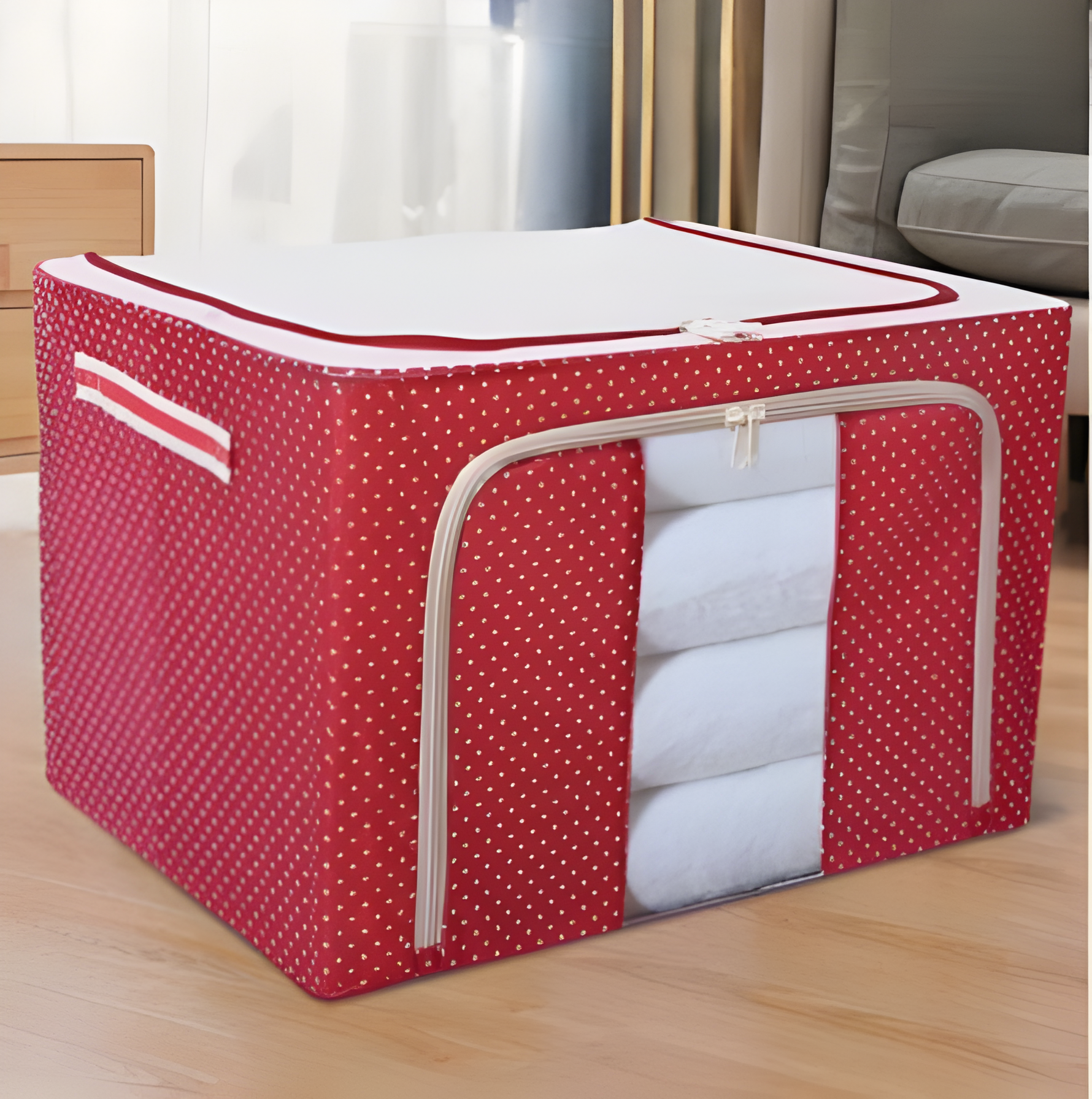 StorEase Box – Vikbar Förvaringslåda för Klädorganisation