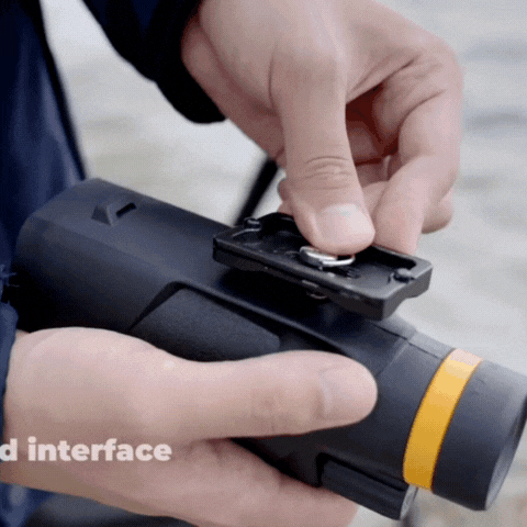 Royallure 12× Monokulärt Teleskop med Smartphonehållare & Stativ för Utomhusvisning