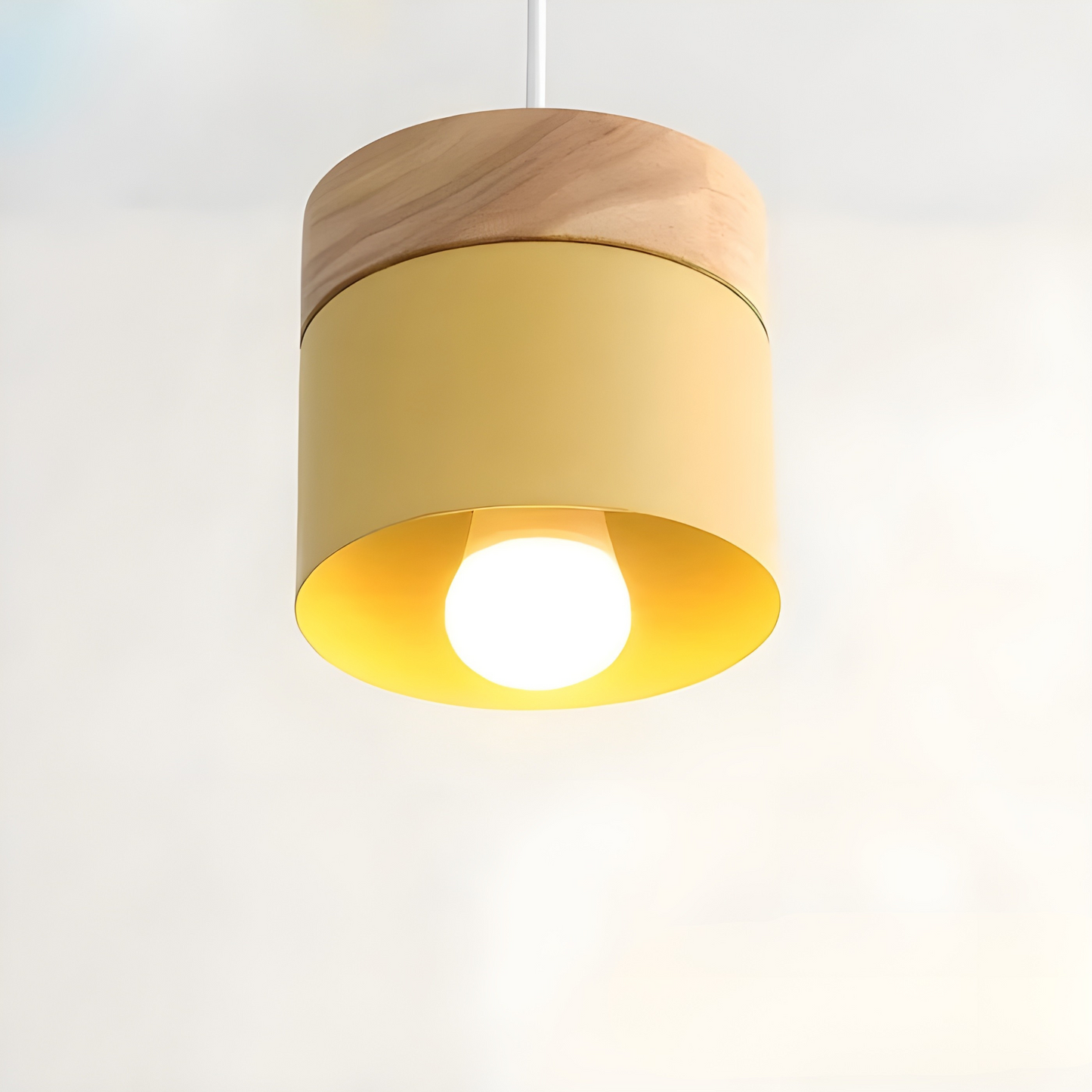 LoftCharm Light - Nordisk trähänglampa