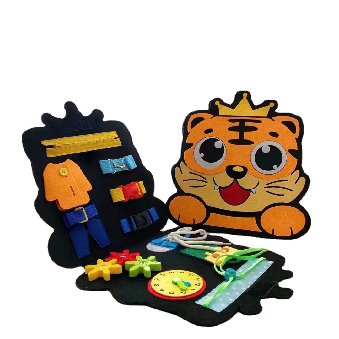 Montessori aktivitetsbok i djurdesign