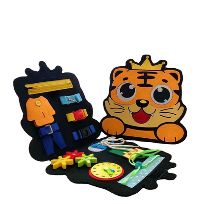 Montessori aktivitetsbok i djurdesign