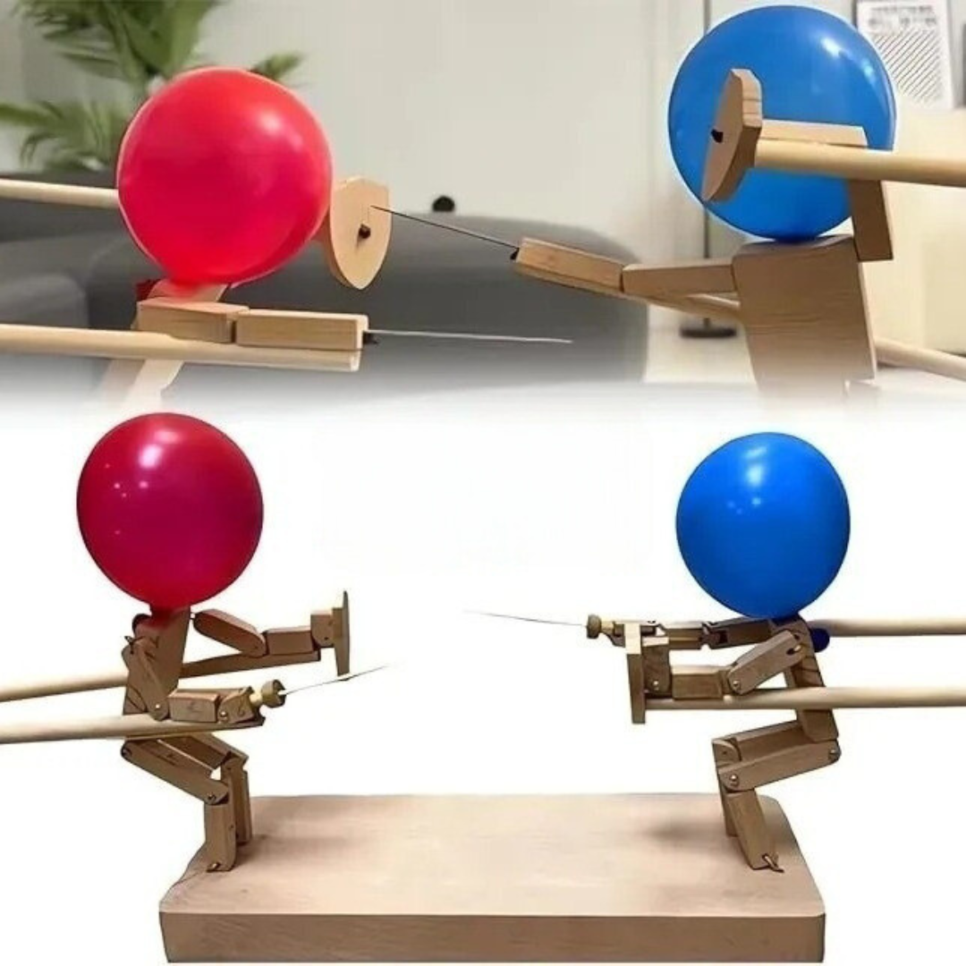 Familj Ballong Fäktningsspel