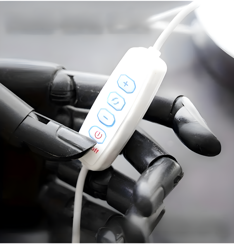 RingGlow - Modern Bordslampa Med Justerbart Ljus till Varje Rum