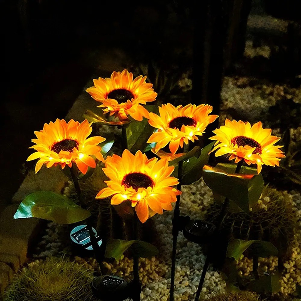 SunnyBliss Light - Vattentät solcellsdriven LED solroslampa