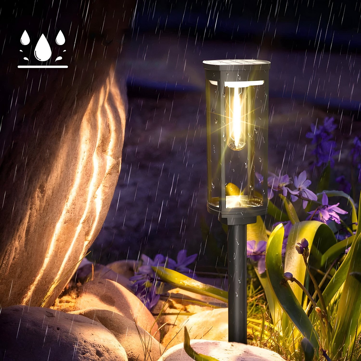 BrightBound Light – Solcellsdrivna LED-trädgårdslampor för utomhusbruk