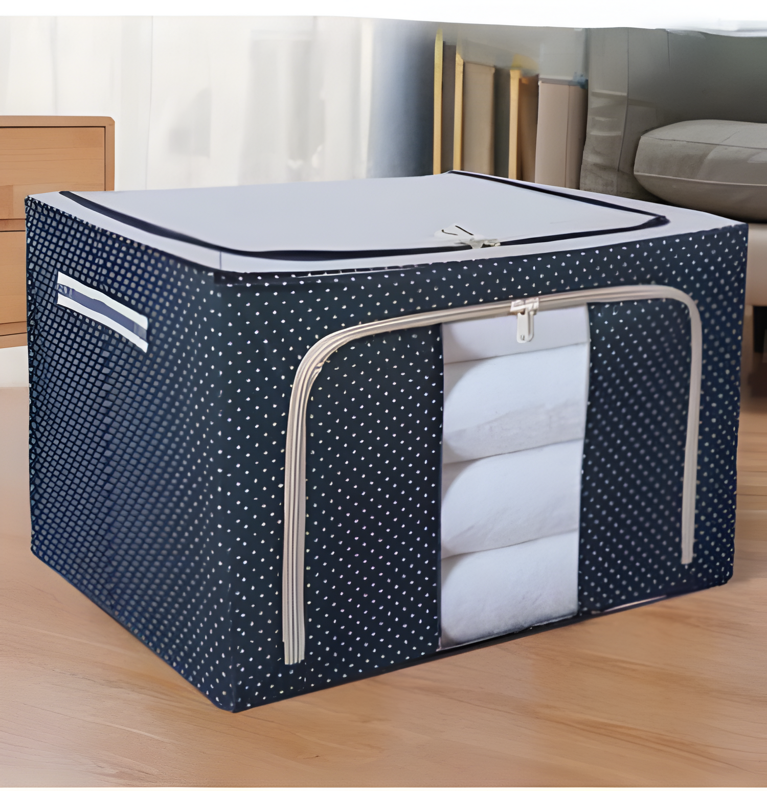 StorEase Box – Vikbar Förvaringslåda för Klädorganisation