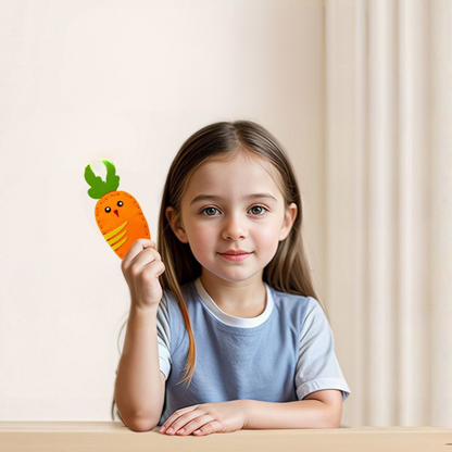 Säker DIY filt djur sy set