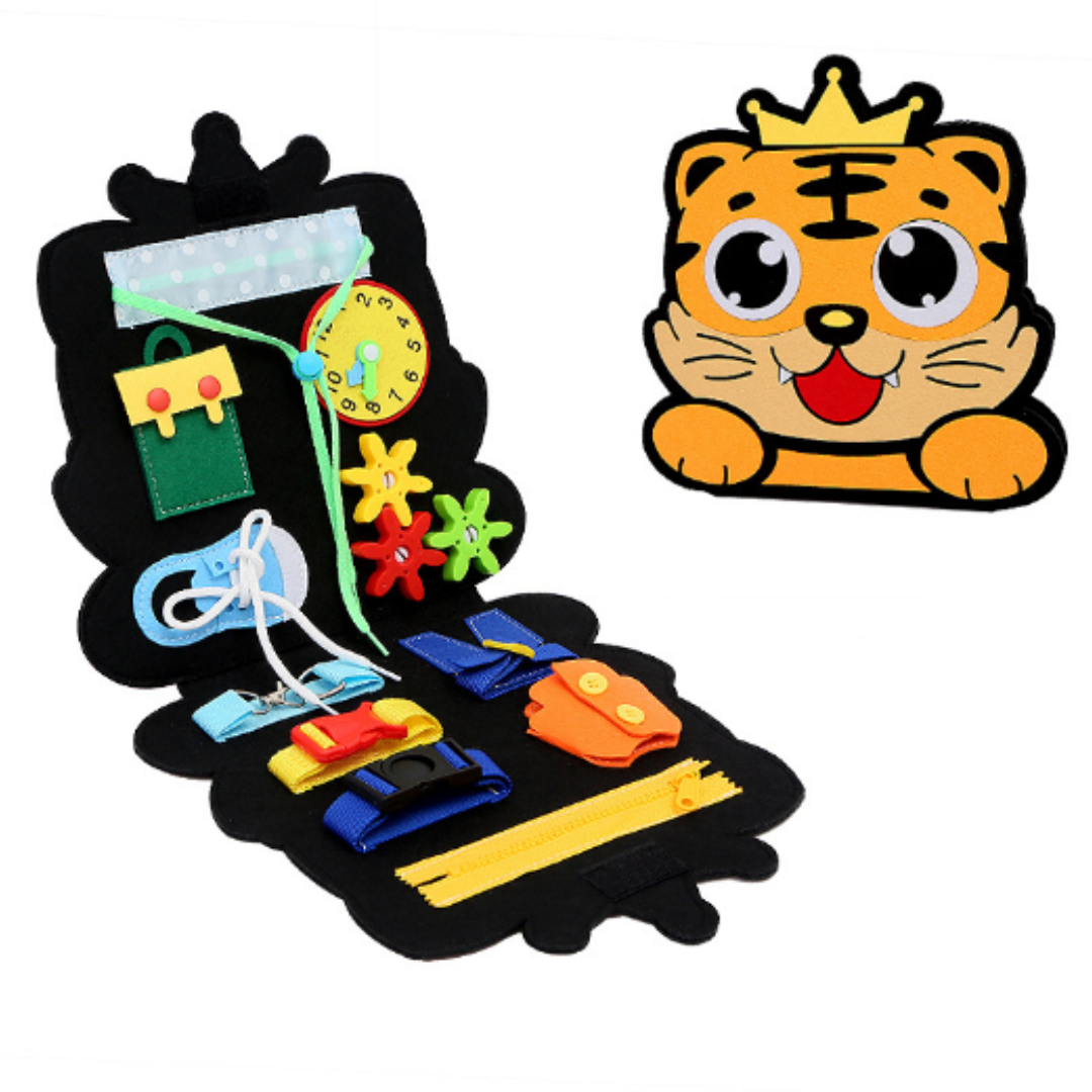 Montessori aktivitetsbok i djurdesign