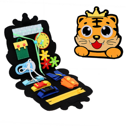 Montessori aktivitetsbok i djurdesign