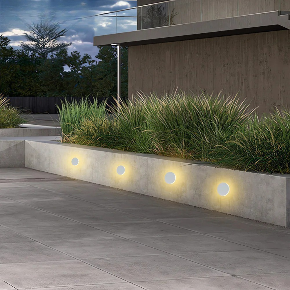 Rund LED Stegljus – Vattentåligt &amp; Installationsbart | För Inomhus- och Utomhusbruk