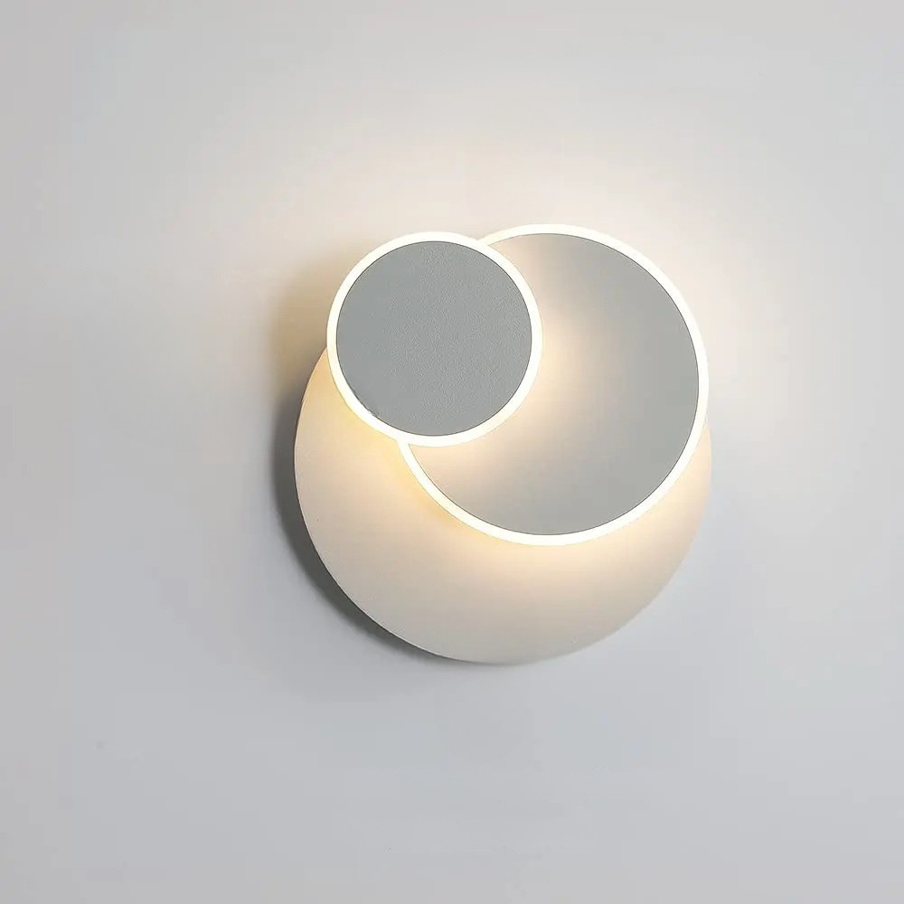 LED-vägglampa i modern design – 3-i-1 dekorationslampa &amp; vridbar | Inredningsbelysning