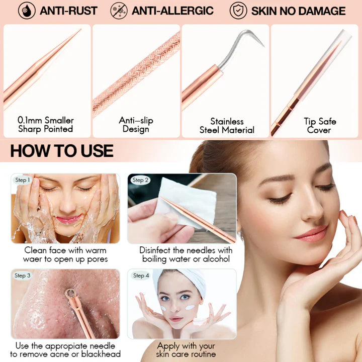 Pormask- och finnarborttagningsset