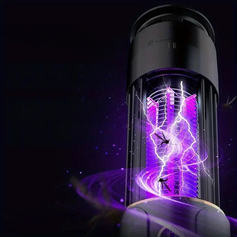 Carvallo mygglampa | USB-laddning & nattljus | 3-stegs timer | För inomhus & utomhus