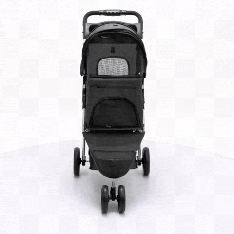 Royallure Fällbar Hundvagn – För Små och Stora Hundar, Lätt Resa & Fällning