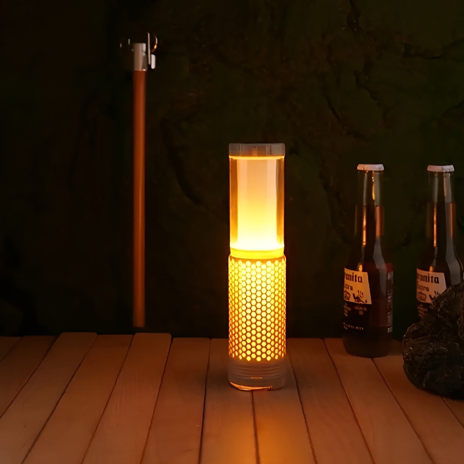 LED Campinglampa med batteri – Justerbar &amp; Bärbar | LED ljus för utomhus &amp; Bord