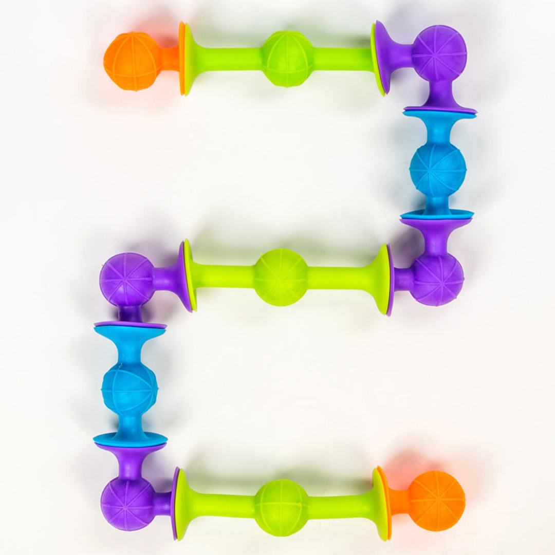 Montessori Silikon Sugkoppsleksak