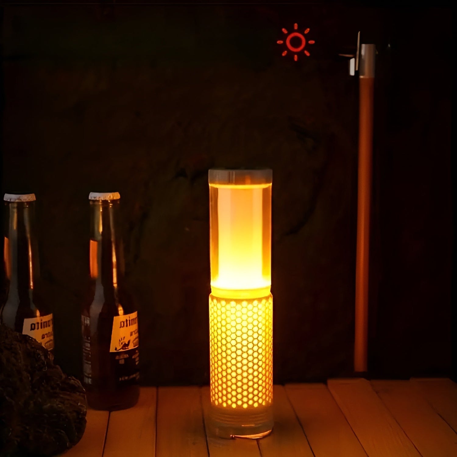 LED Campinglampa med batteri – Justerbar &amp; Bärbar | LED ljus för utomhus &amp; Bord